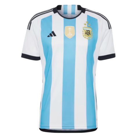 Argentina 2022 World Cup Winners Home Shirt (MESSI 10)