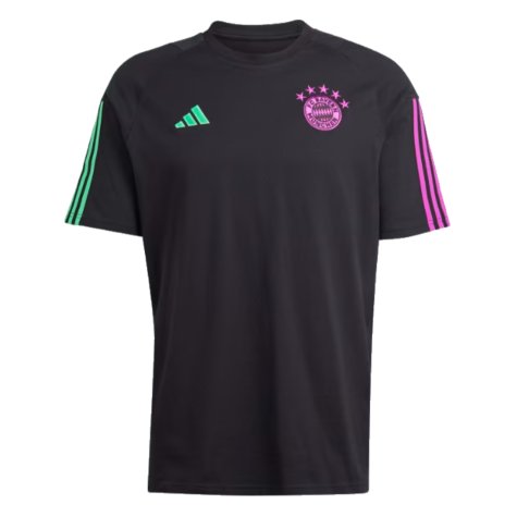 2023-2024 Bayern Munich Core Tee (Black) (Goretzka 8)