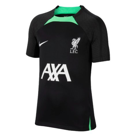 2023-2024 Liverpool Strike Dri-Fit Training Shirt (Black) (Konate 5)