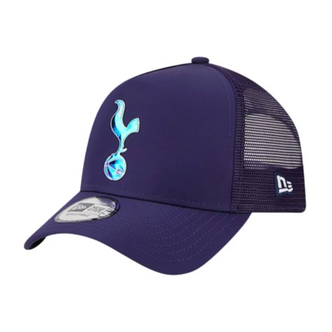 2023-2024 Tottenham Iridescent Navy A-Frame Trucker Cap