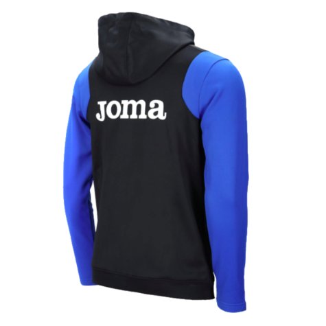 2023-2024 Atalanta Training Zip Up Hoodie (Black)