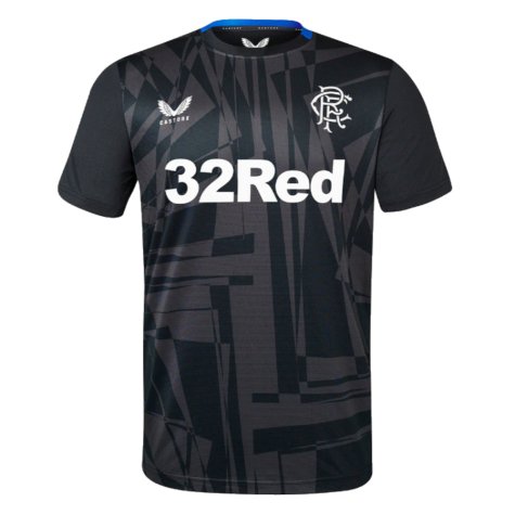 2023-2024 Rangers Coaches Training Tee (Ebony) (Balogun 27)