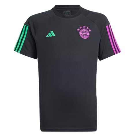 2023-2024 Bayern Munich Core Tee (Black) - Kids (Choupo Moting 13)