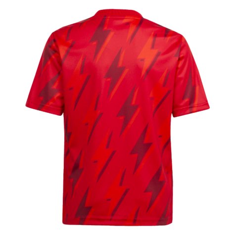 2023-2024 Arsenal Pre-Match Shirt (Red) - Kids (Wright 8)