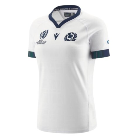 Scotland RWC 2023 Away Replica Rugby Shirt (Ladies) (Your Name)