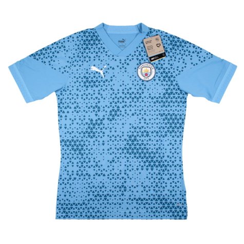 2023-2024 Man City Training Jersey Pro (Light Blue) (Greenwood 5)