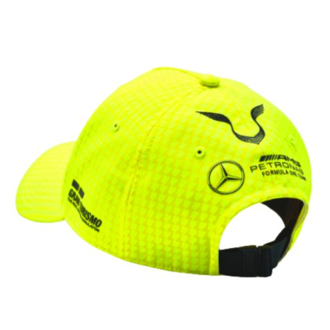 2023 Mercedes Lewis Hamilton Driver Cap (Neon Yellow)