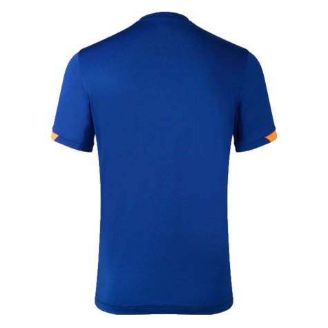 2023-2024 Rangers Coaches Travel Tee (Blue) (Souttar 5)