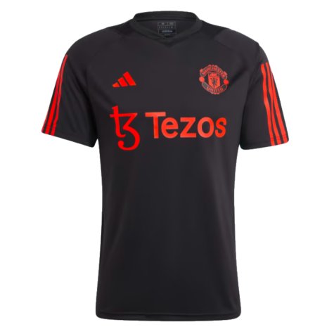 2023-2024 Man Utd Training Jersey (Black) (Sancho 25)