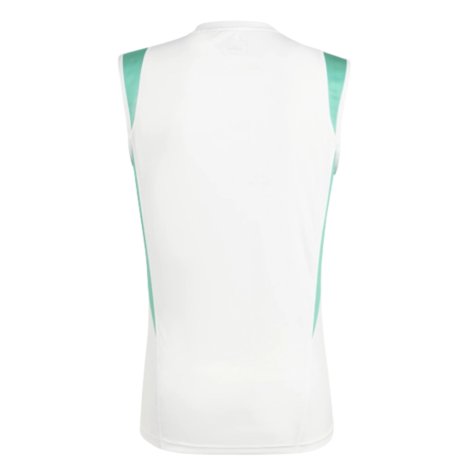 2023-2024 Man Utd Sleeveless Jersey (White) (Neville 2)