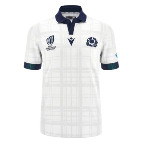 Scotland RWC 2023 Away Cotton Rugby Shirt (Your Name)