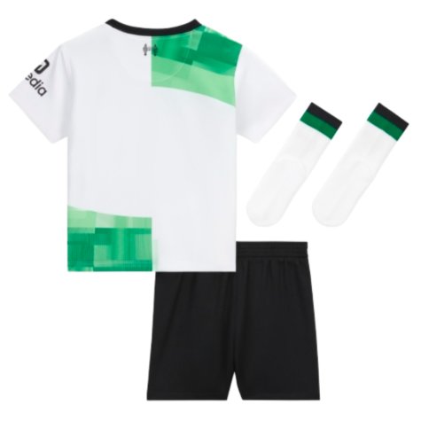 2023-2024 Liverpool Away Little Boys Mini Kit