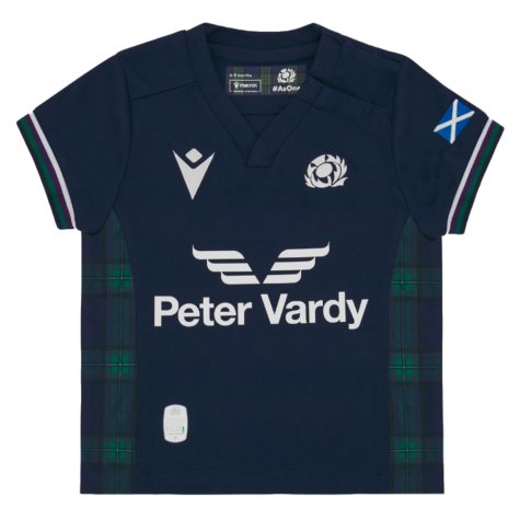 2023-2024 Scotland Home Baby Rugby Shirt (Your Name)