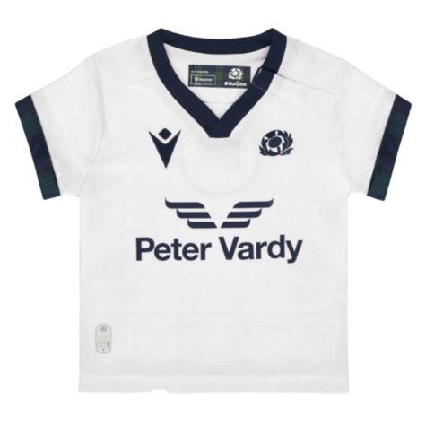 2023-2024 Scotland Away Baby Rugby Shirt (Your Name)