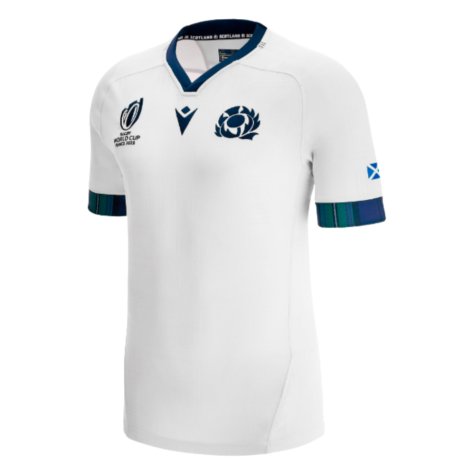 Scotland RWC 2023 Away Rugby Body Fit Shirt (Your Name)