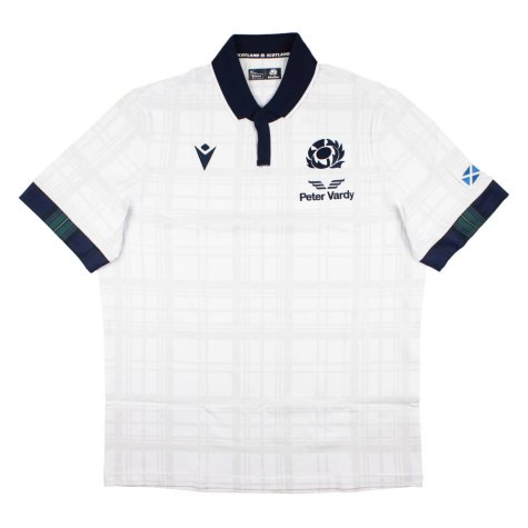 2023-2024 Scotland Away Cotton Rugby Shirt (Your Name)