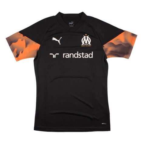 2023-2024 Marseille Training Jersey (Black) (Malinovskyi 18)