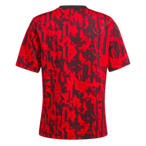 2023-2024 Man Utd Pre-Match Shirt (Red) - Kids (Scholes 18)