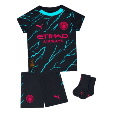 2023-2024 Man City Third Baby Kit (GREALISH 10)