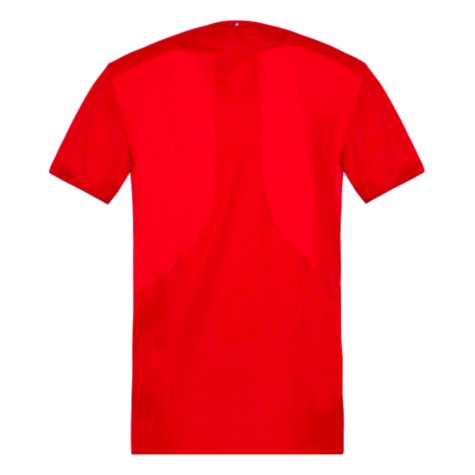 2023-2024 France Rugby Training Tee (Red) (Your Name)