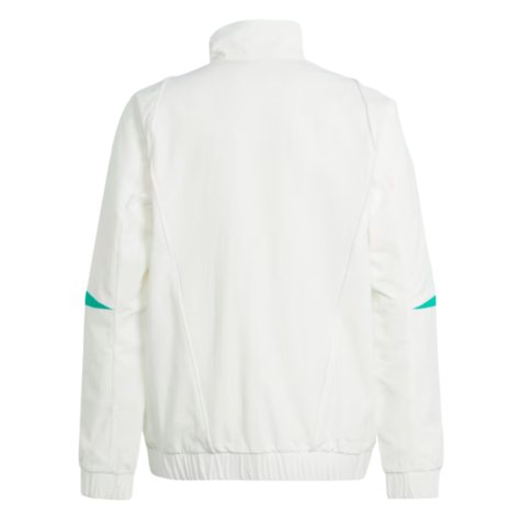 2023-2024 Man Utd Presentation Jacket (White) - Kids