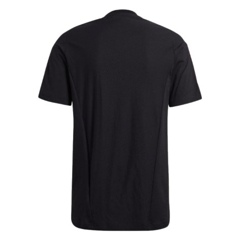 2023-2024 Man Utd Training Tee (Black) (Scholes 18)