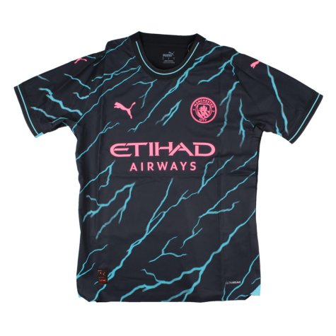 2023-2024 Man City Third Authentic Shirt (GUNDOGAN 8)