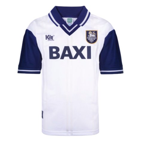 Preston North End 1996 Home Retro Football Shirt (Kilbane 4)