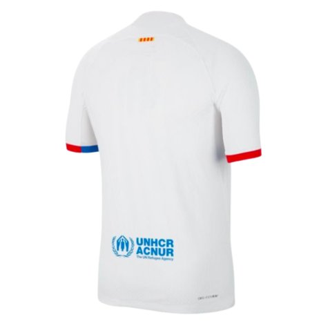 2023-2024 Barcelona Away Authentic Away Shirt (Kounde 23)