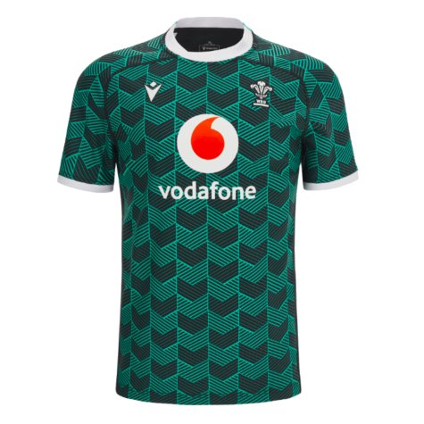 2023-2024 Wales Rugby Training Shirt (Turquoise) (Your Name)