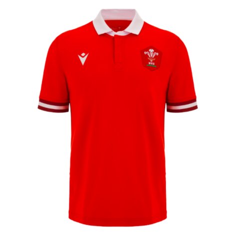 2023-2024 Wales Rugby Home Cotton Shirt (Warburton 7)