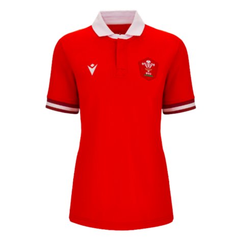 2023-2024 Wales Rugby WRU Home Cotton Shirt (Ladies) (Wyn Jones 5)