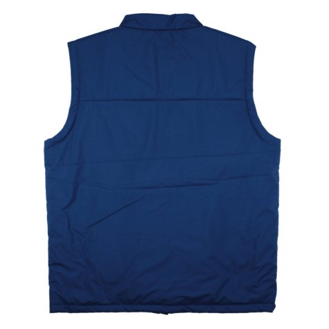 2023-2024 Rangers Coaches Match Day Bench Gilet (Blue)