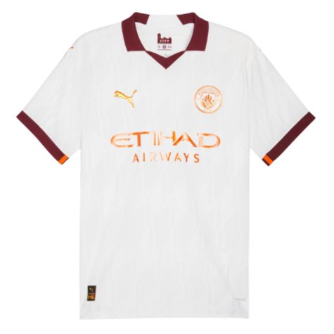 2023-2024 Man City Authentic Away Shirt (GREALISH 10)