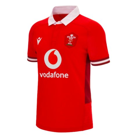 2023-2024 Wales Rugby WRU Home Body Fit Shirt (Your Name)