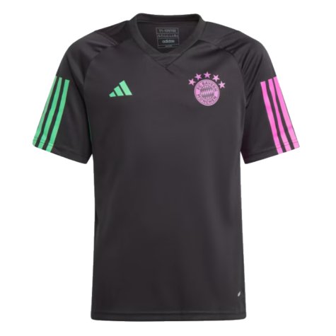 2023-2024 Bayern Munich Training Shirt (Black) - Kids (Choupo Moting 13)