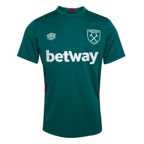 2023-2024 West Ham Training Jersey (Alexanderite) (Mavropanos 15)