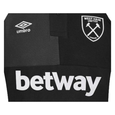 2023-2024 West Ham CVC Polo Shirt (Black)