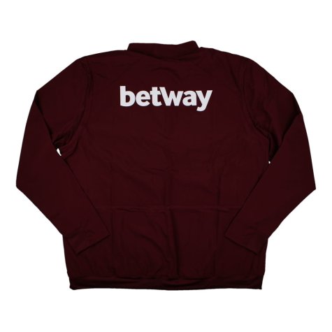 2023-2024 West Ham Presentation Jacket (Tawny Port)