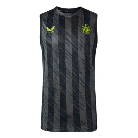 2023-2024 Newcastle Coaches Training Vest (Black) (Tonali 8)