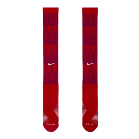 2023-2024 Barcelona Home Football Socks (Red)