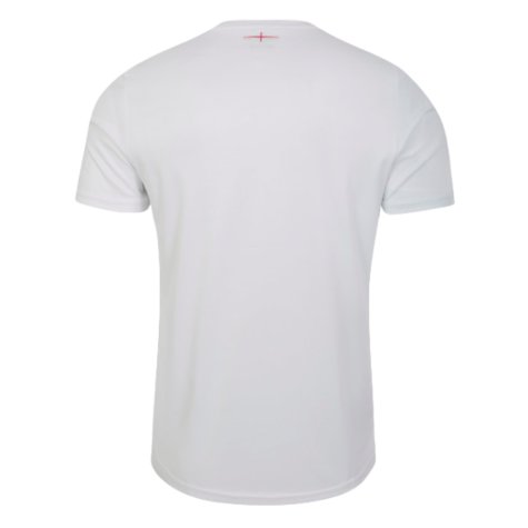 2023-2024 England Rugby Warm Up Jersey (Brilliant White) (George 2)