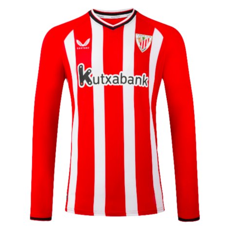 2023-2024 Athletic Bilbao Long Sleeve Home Shirt (Susaeta 14)