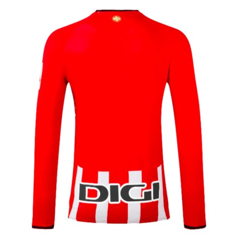 2023-2024 Athletic Bilbao Long Sleeve Home Shirt (Your Name)