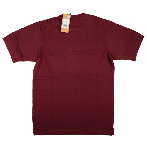 2023-2024 West Ham Leisure Tee (Tawny Port) (L PAQUETA 10)