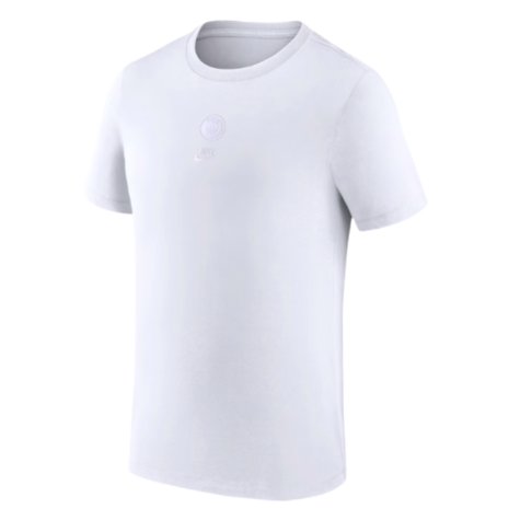 2023-2024 PSG Premium Essentials T-shirt (White) (Kimpembe 3)