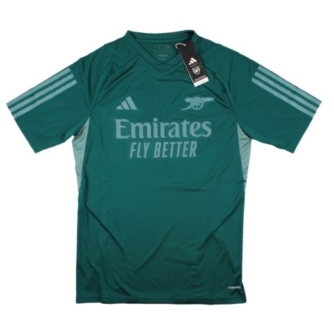 2023-2024 Arsenal EU Training Jersey (Rich Green) (Xhaka 34)