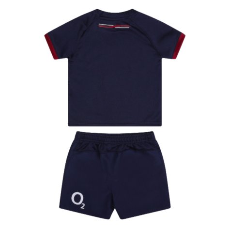 2023-2024 England Rugby Alternate Replica Baby Kit (Farrell 10)