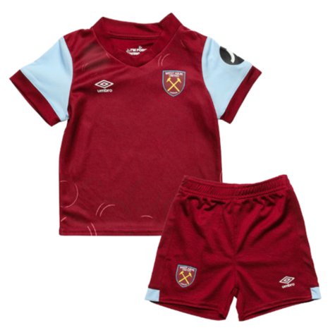 2023-2024 West Ham Home Baby Kit (MOORE 6)