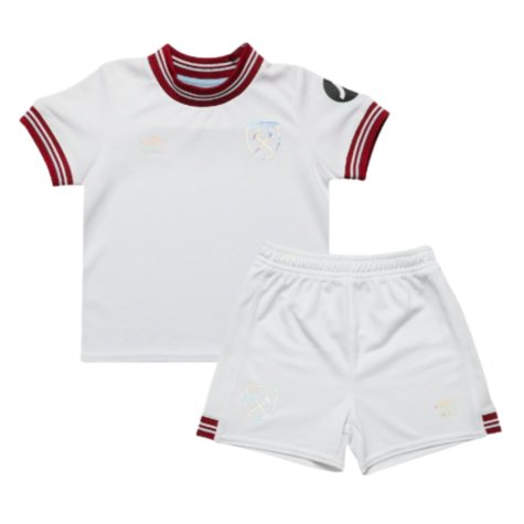 2023-2024 West Ham Away Baby Kit (Mavropanos 15)